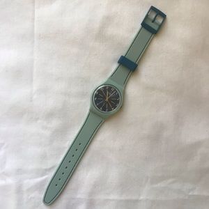 Turquoise 1.25” Face Swatch Watch
